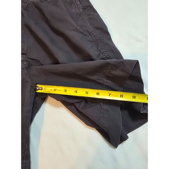 Mens H&M‎ L.O.G.G. Black Cotton Button-Fly Casual Shorts Size 33 - Picture 10 of 10